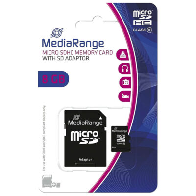 Microsd 8GB classe 10 MediaRange