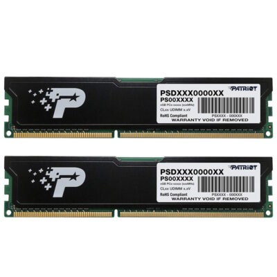 Ram DIMM DDR3 8GB Patriot PSD38G1600KH 1600MHz 2x4GB [PSD38G1600KH]