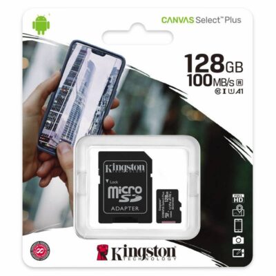 MicroSD Kingston canvas 128GB SDCS2/128GB