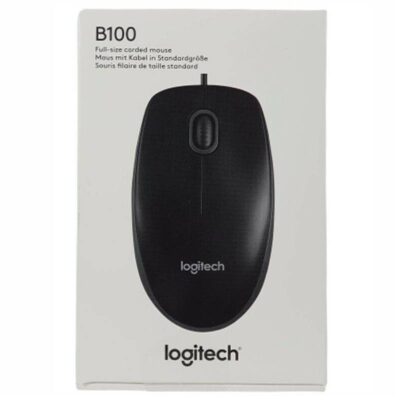 MOUSE LOGITECH B100 Black