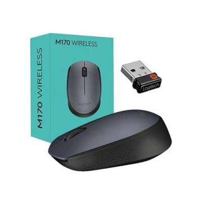 MOUSE LOGITECH  M170 GREY WIRELESS