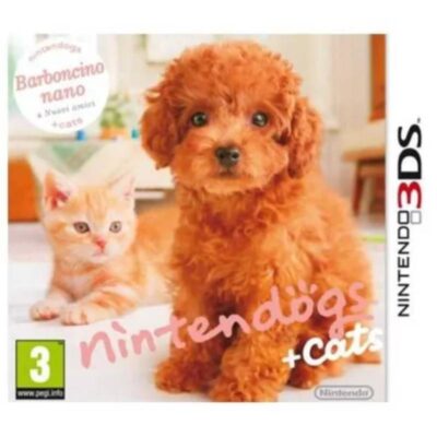 Nintendogs + cats barboncino nano - Nintendo 3DS
