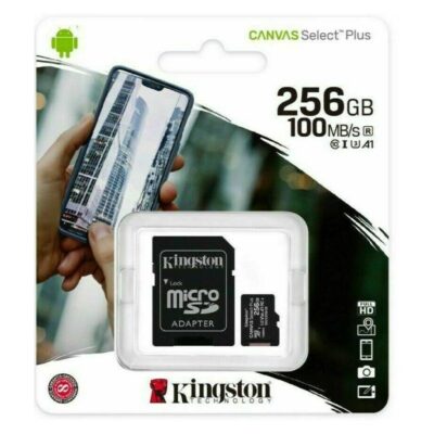 MicroSD Kingston canvas 256GB SDCS2/256GB
