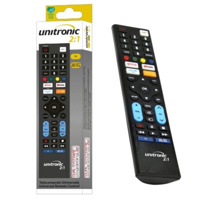 UNITRONIC 2:1 - TELECOMANDO DUAL SYSTEM PROGRAMMING PER 2 APPARECCHI UNITRONIC