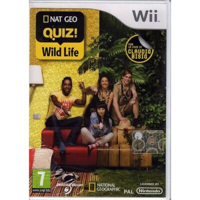 NAT GEO QUIZ WILD LIFE - Nintendo Wii