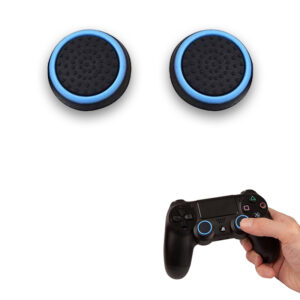 SET GRIP 2 GOMMINI STICK ANALOGICO JOYPAD CONTROLLER PS3 PS4 XBOX ONE 360 BLU