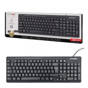 CROWN TASTIERA USB BLACK CMK-481
