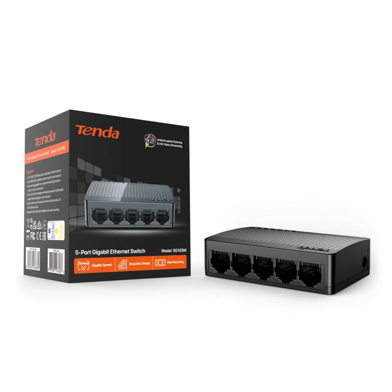 TENDA SWITCH DI RETE 5P 10/100/1000 SG105M