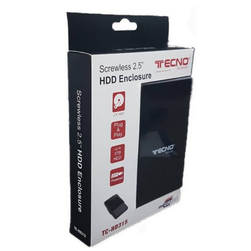 TECNO BOX ESTERNO HDD 2,5" USB 3.0 TC-HD315 U3