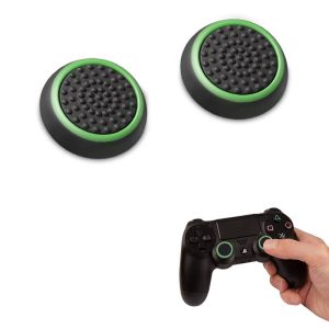 SET GRIP 2 GOMMINI STICK ANALOGICO JOYPAD CONTROLLER PS3 PS4 XBOX ONE 360 VERDE